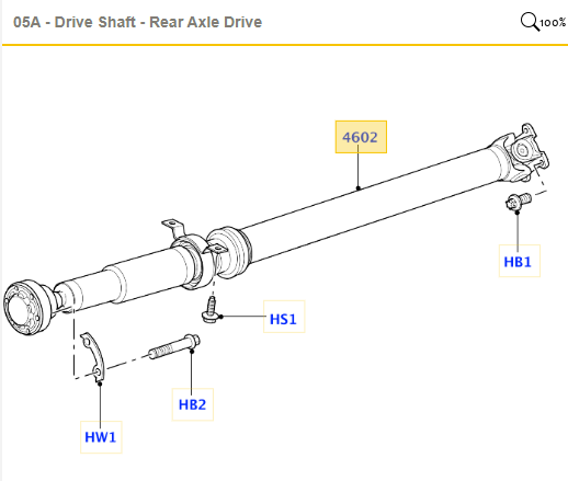 Rear Propshaft Driveshaft + Bearing Replacement For Range Rover Sport - Image 10