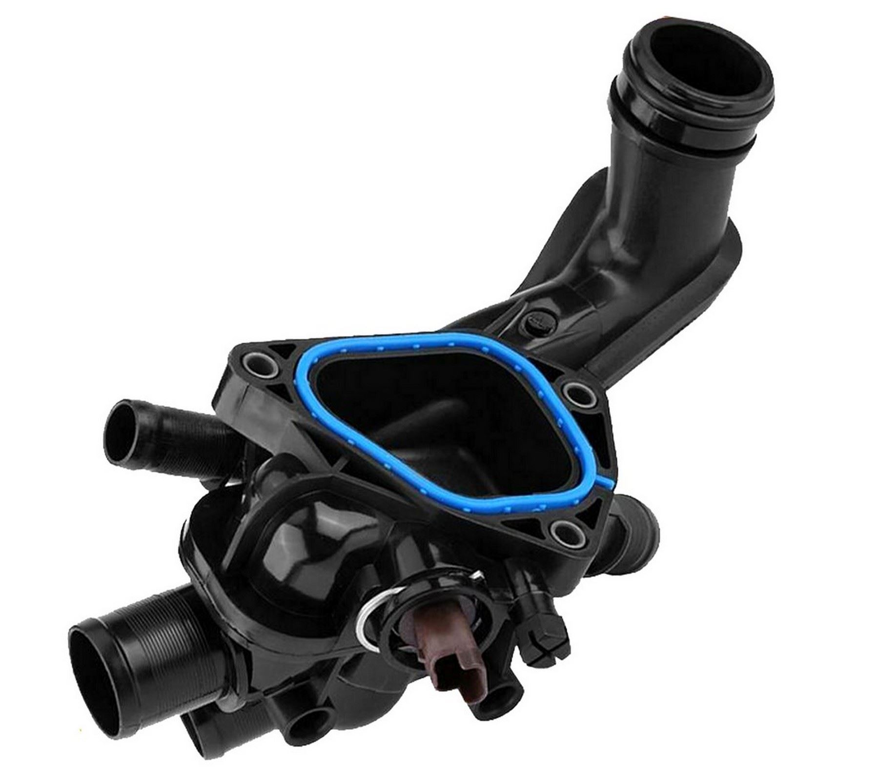 D2P Thermostat Housing With Sensor Compatible With 2006 - 2015 Citroën DS3, C4 I MK I, C4 Grand Picasso I MK I Replaces 1336Z6 - Image 3