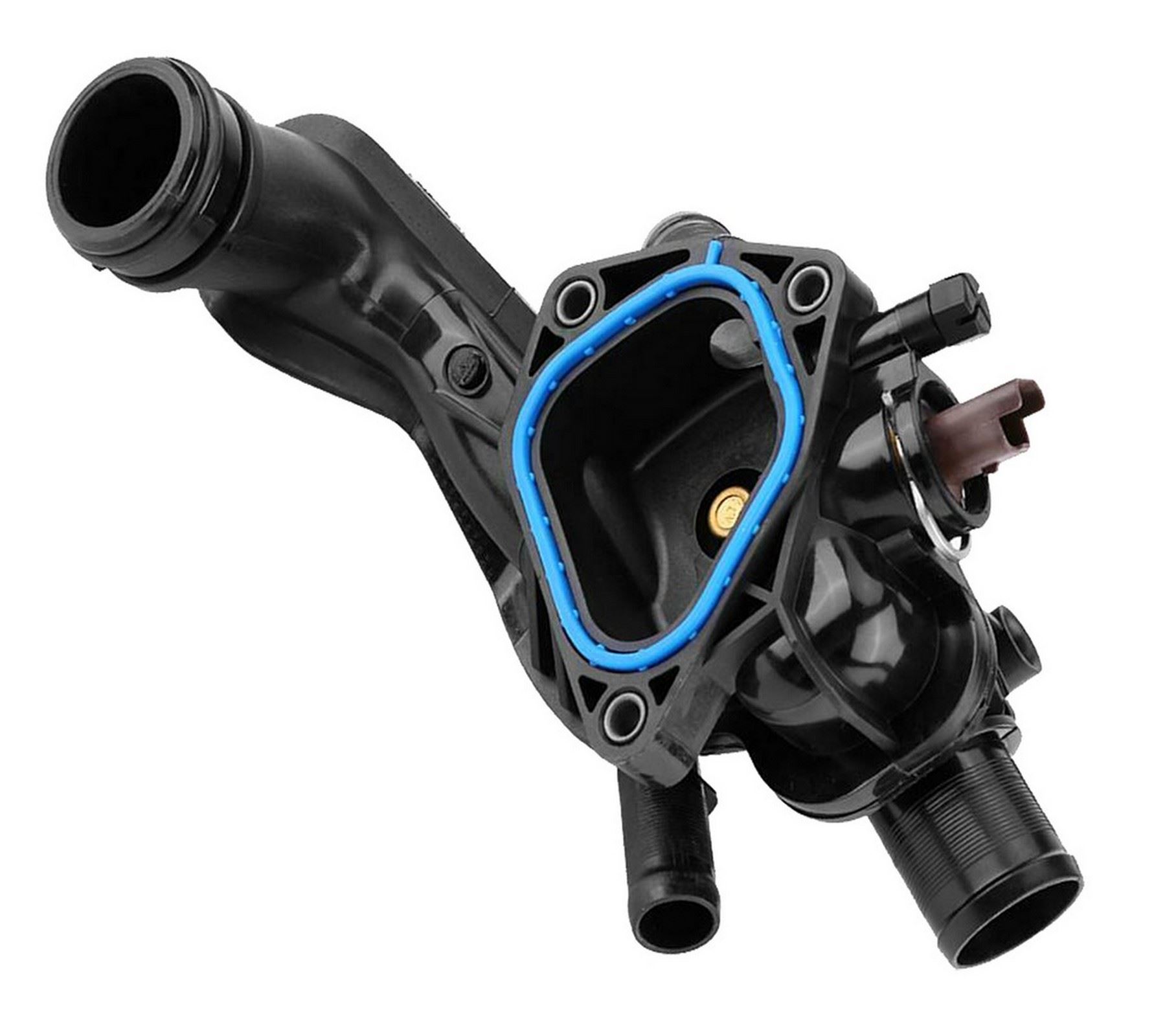 D2P Thermostat Housing With Sensor Compatible With 2006 - 2015 Citroën DS3, C4 I MK I, C4 Grand Picasso I MK I Replaces 1336Z6 - Image 4