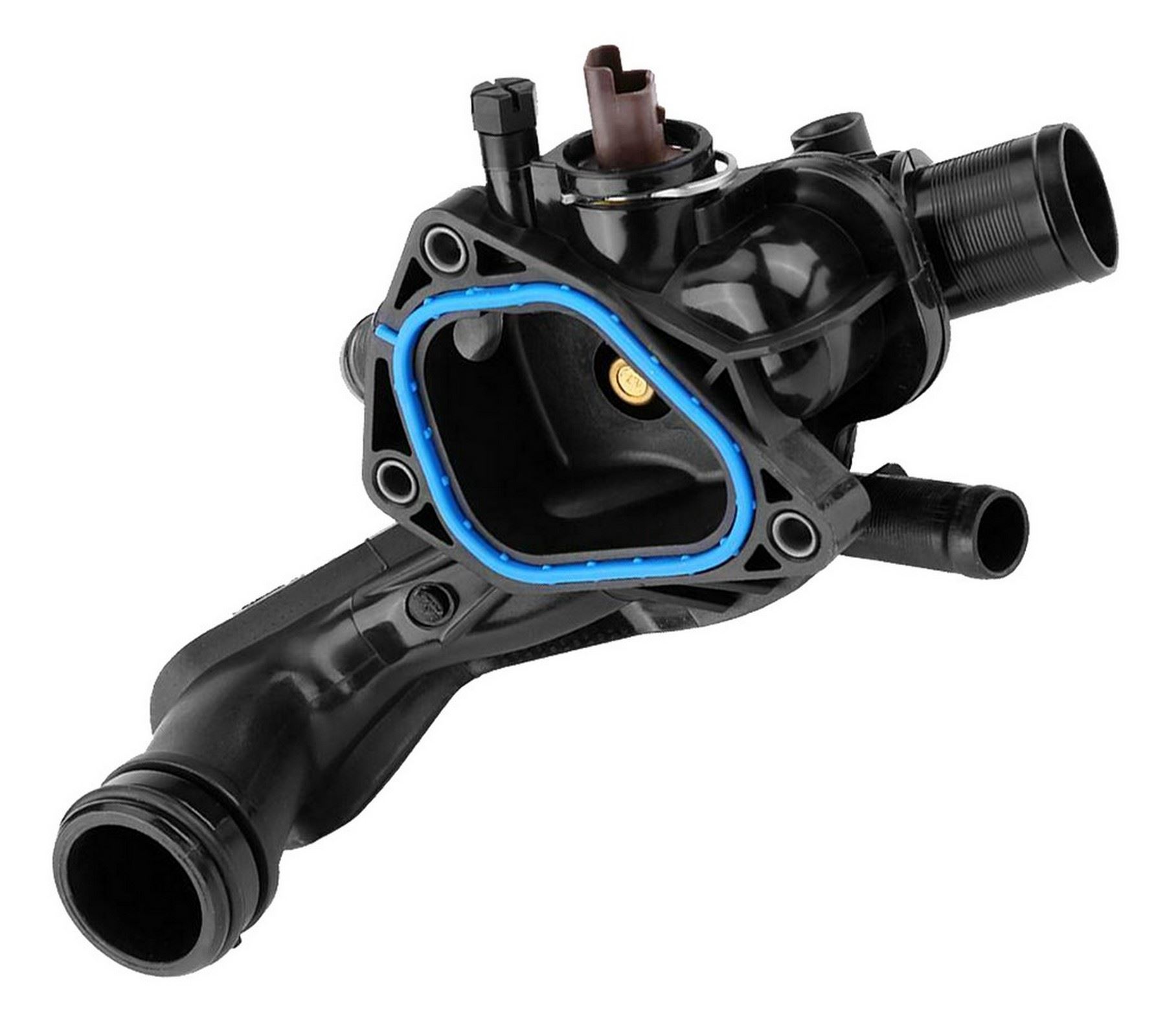 D2P Thermostat Housing With Sensor Compatible With 2006 - 2015 Citroën DS3, C4 I MK I, C4 Grand Picasso I MK I Replaces 1336Z6 - Image 5