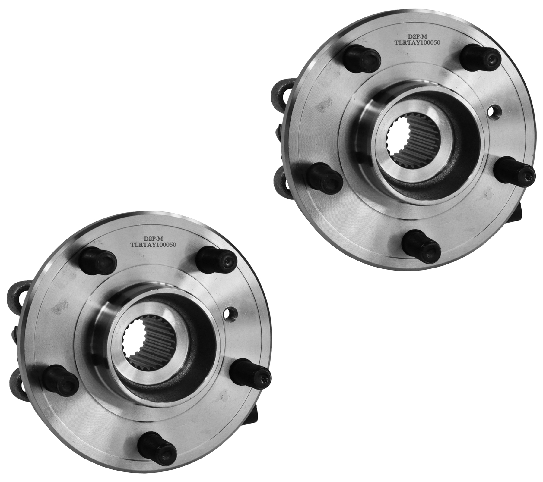 Rear Wheel Bearing Hub Assembly With Abs Sensor Pair Tay100050 for Land Rover Discovery 2 - Image 3