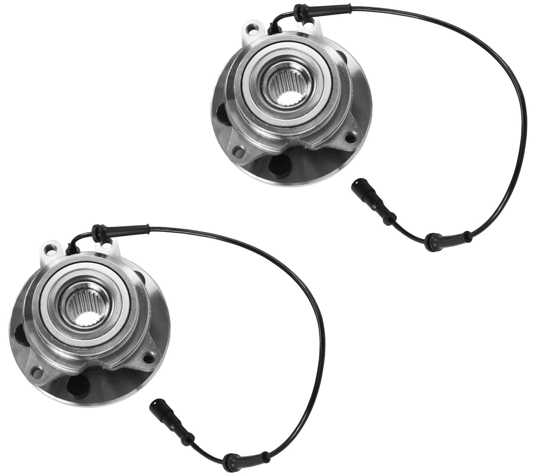 Rear Wheel Bearing Hub Assembly With Abs Sensor Pair Tay100050 for Land Rover Discovery 2 - Image 8