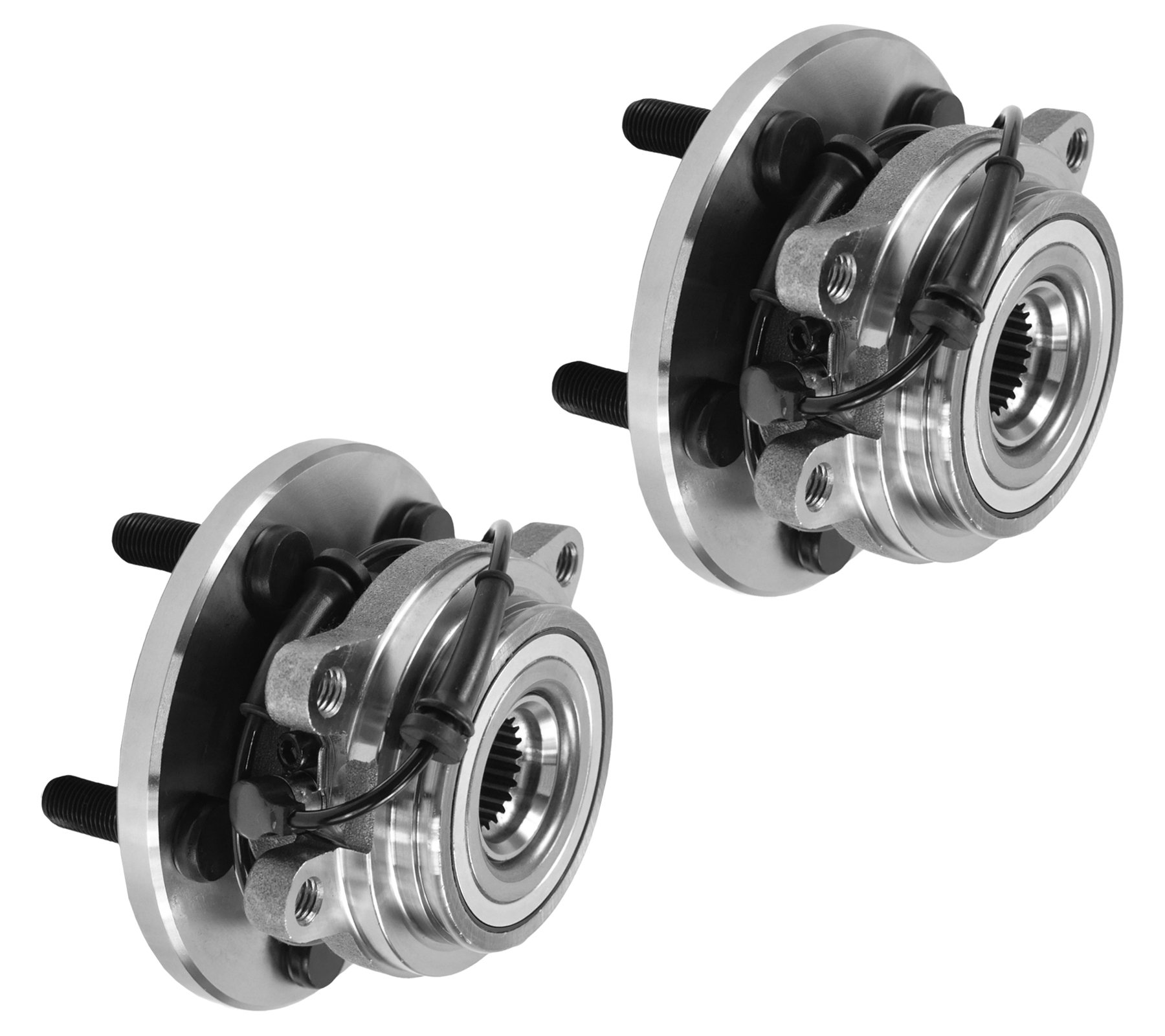 Rear Wheel Bearing Hub Assembly With Abs Sensor Pair Tay100050 for Land Rover Discovery 2 - Image 6