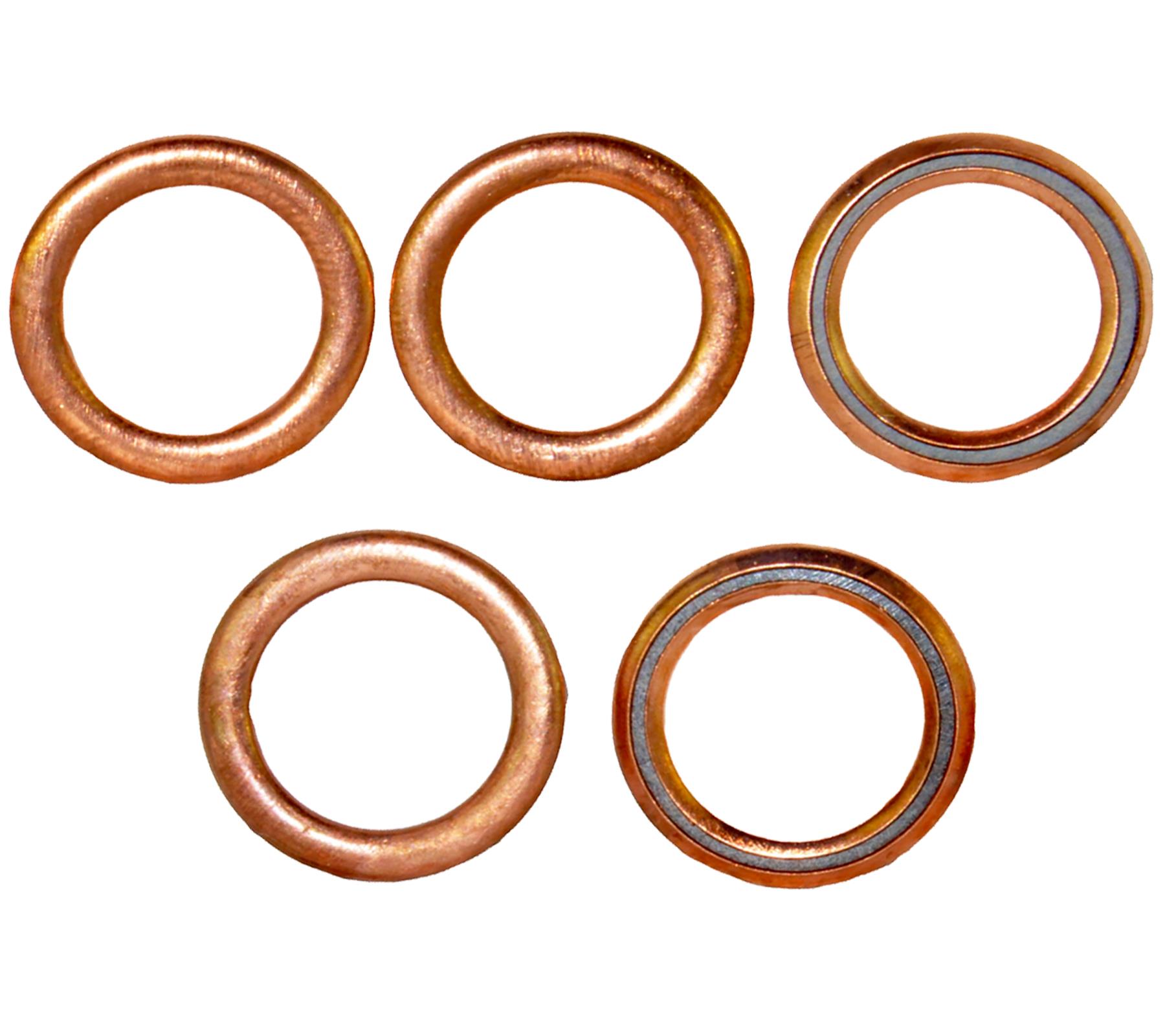 5x Aluminium Sump Plug Sealing Washers 16mm