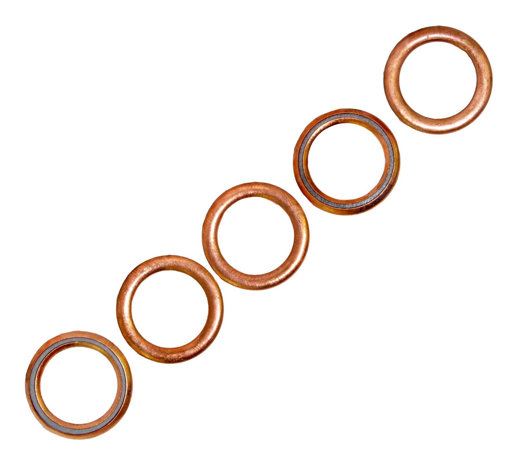 Sump Plug Gasket Washers for Citroen Peugeot 5 Pack