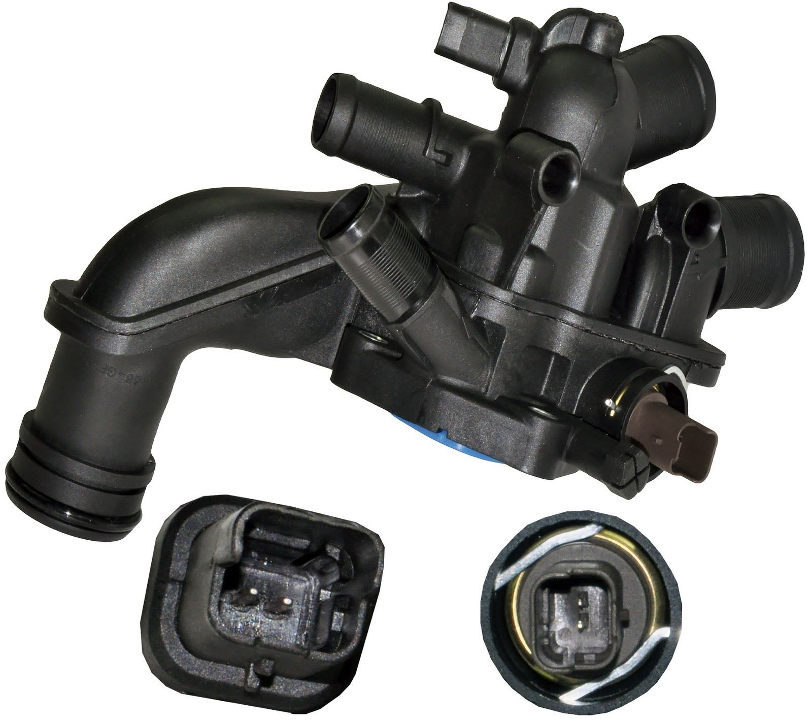 Thermostat Housing For Citroen C4, Ds3, Mini, Peugeot 207, 308, 3008, 5008, Rcz 11537534521