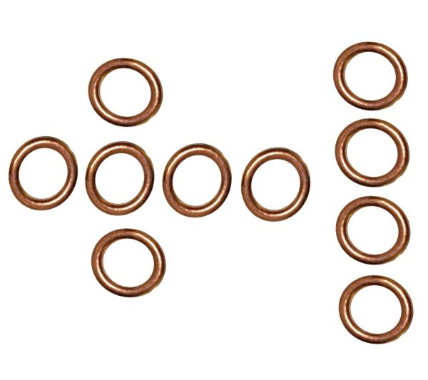 16Mm Oil Sump Plug Washers (Set Of 10) For Peugeot 205, 309, 405 & Citroen Ax, Saxo, Xantia 016430