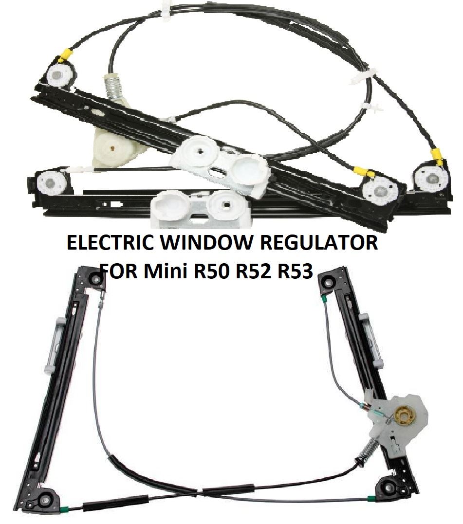 Electric Front Right Side Window Regulator Fits Mini R50, R52, R53, 51337162164