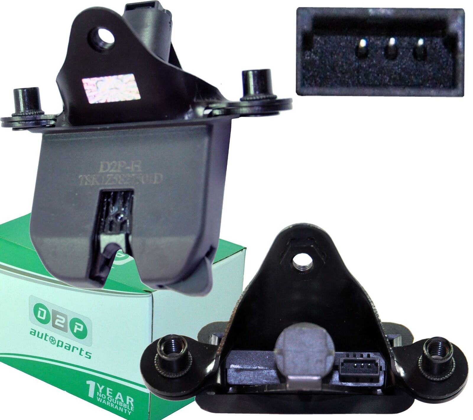 Boot Lid Tailgate Latch Catch Mechanism Fit Skoda Octavia Ii 1Z3, 1Z5 1Z5827501D