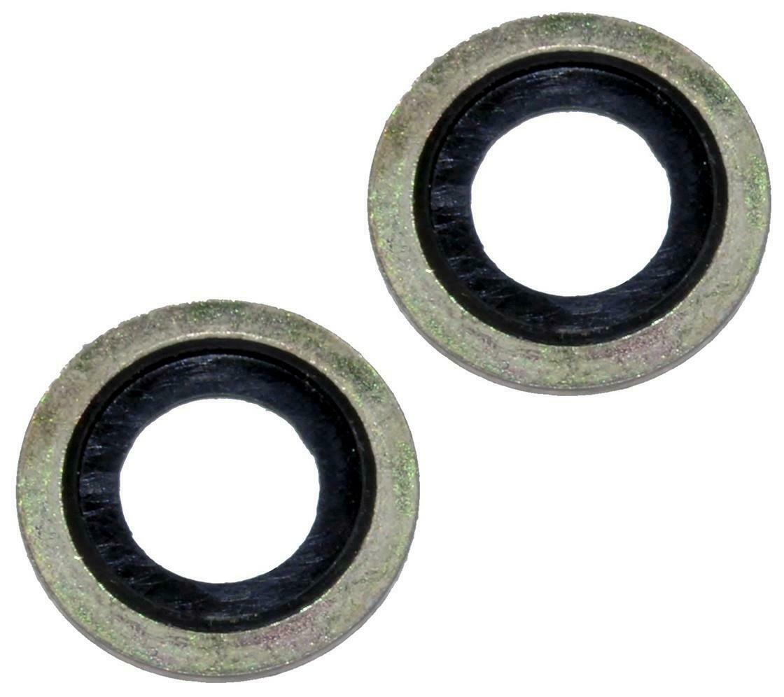 Oil drain washer Plug ring x2 FOR Citroen Berlingo,C2, C6,Dispatch,Xsara Picasso