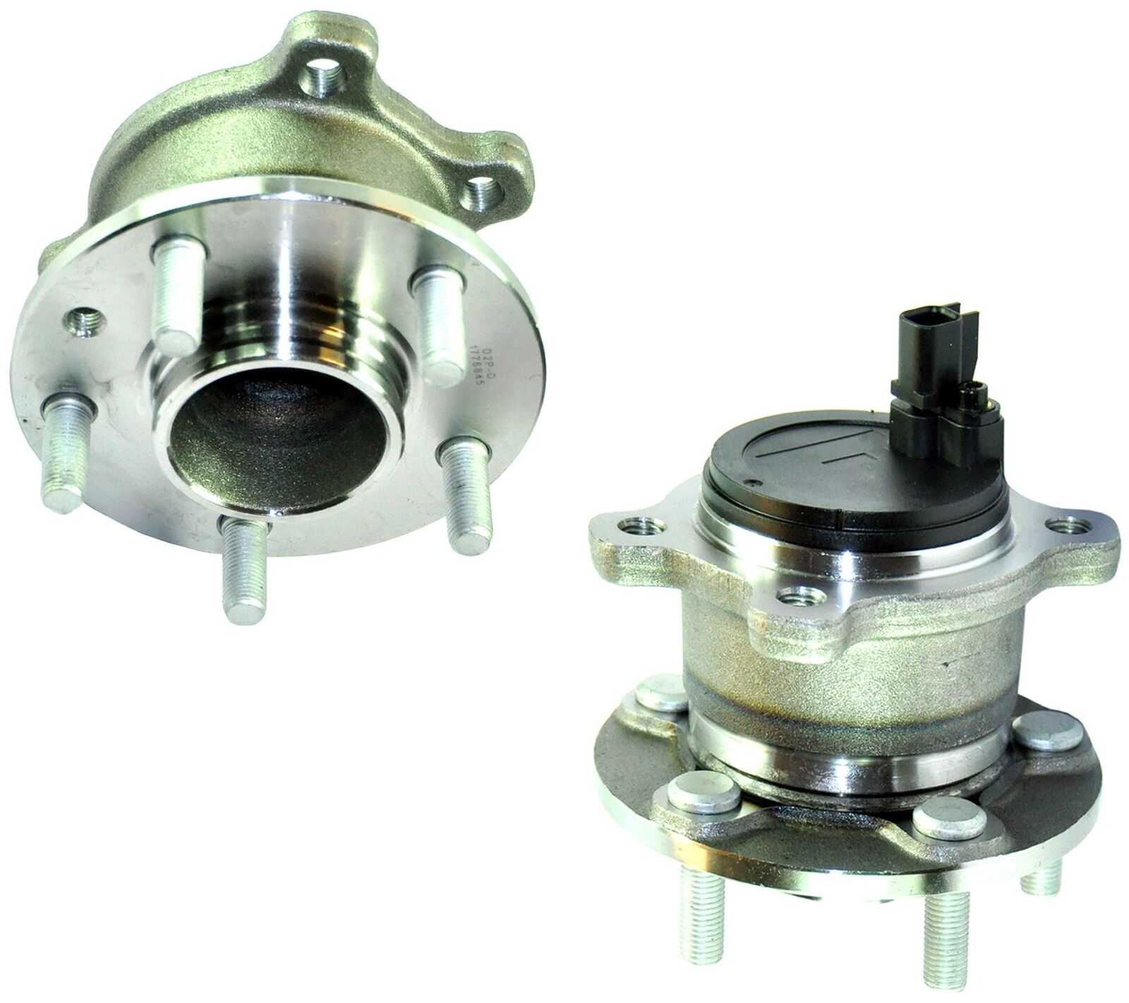 X2 Rear Wheel Hub Bearings Abs For Ford Focus 08-11 Kuga 08-12 Mondeo 07-14 1776845