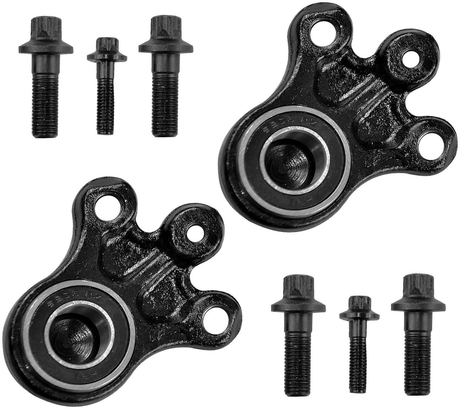 Pair Of Front Bottom Lower Suspension Ball Joints For Citroen C5, C6 & Peugeot 407, 508