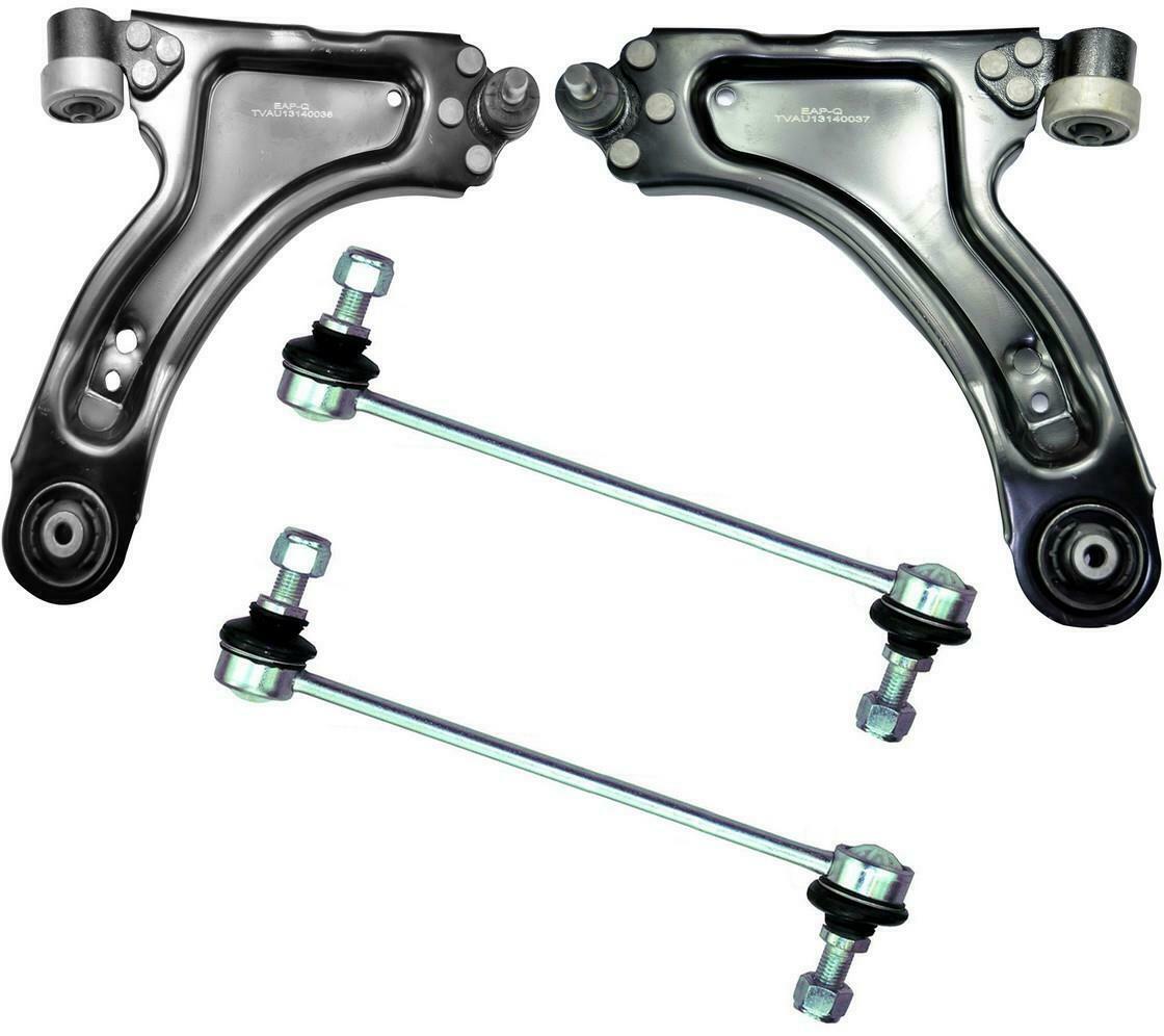 For Vauxhall Corsa C Front Suspension Lower Wishbone Arms & Drop Links Kit