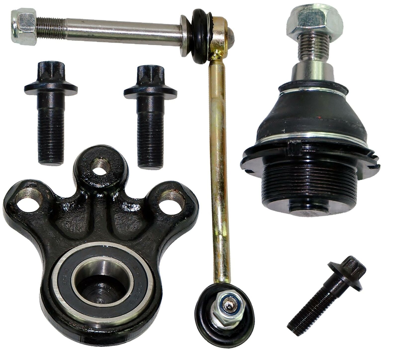 Front Right Lower & Upper Ball Joint & Link Kit 364058+364057508753 For Citroen C5, C6 & Peugeot 407, 508