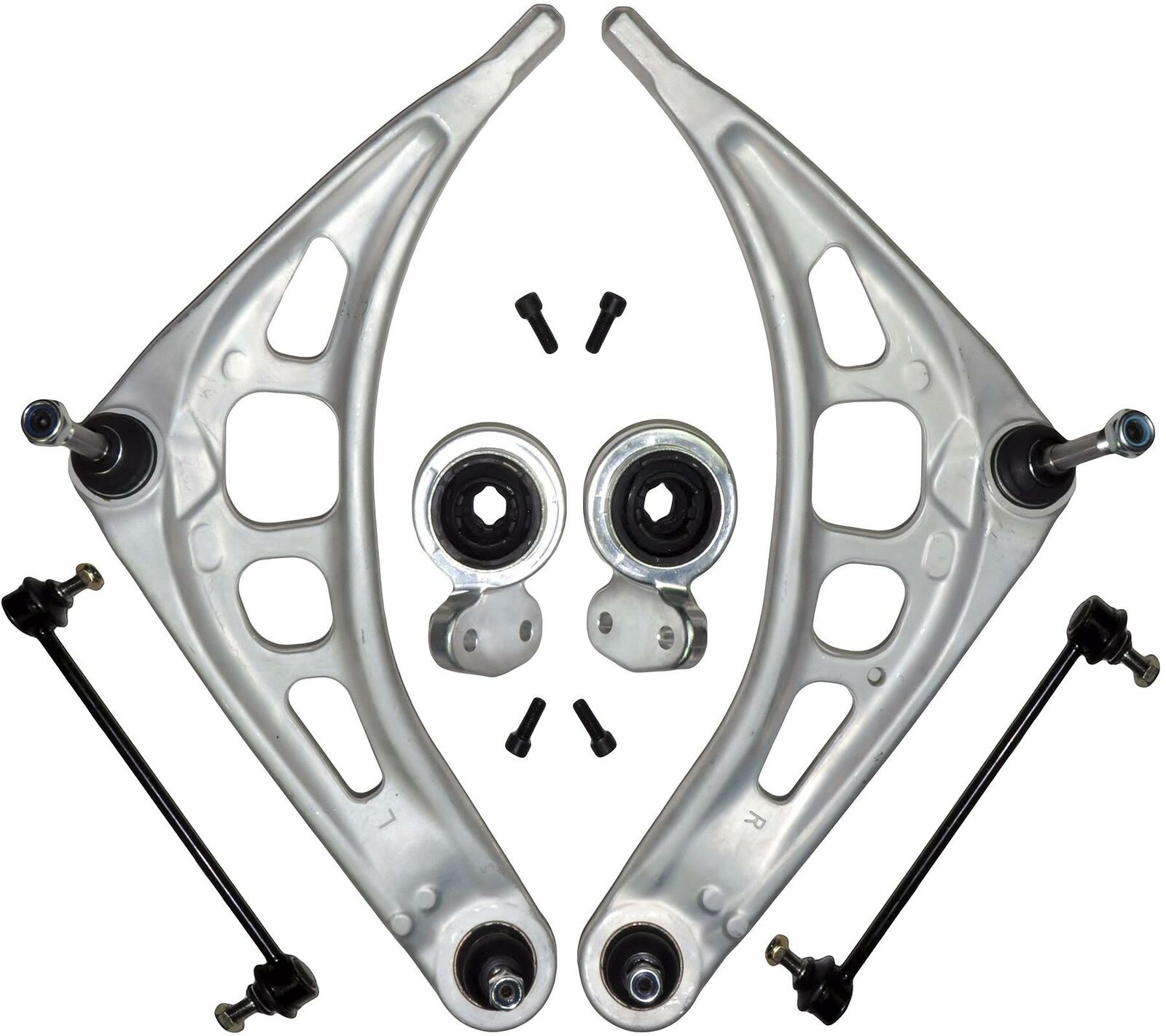 Front Lower Suspension Wishbone Track Control Arms Kit For Bmw 3 Series E46 (1998-2007) 31126777851