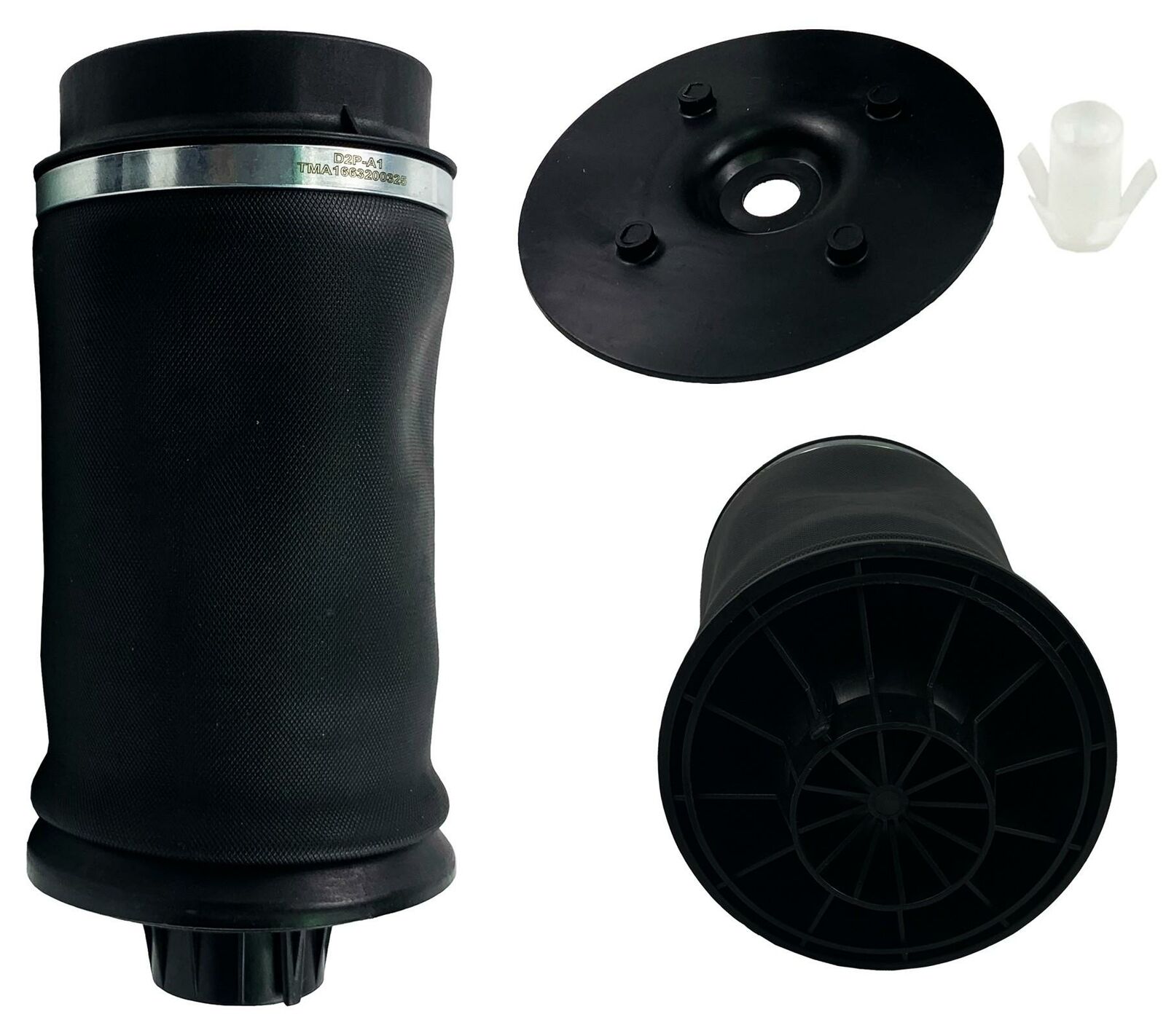 2x Rear Air Suspension Spring Bag Shock Strut For Mercedes ML GL Class - Image 3