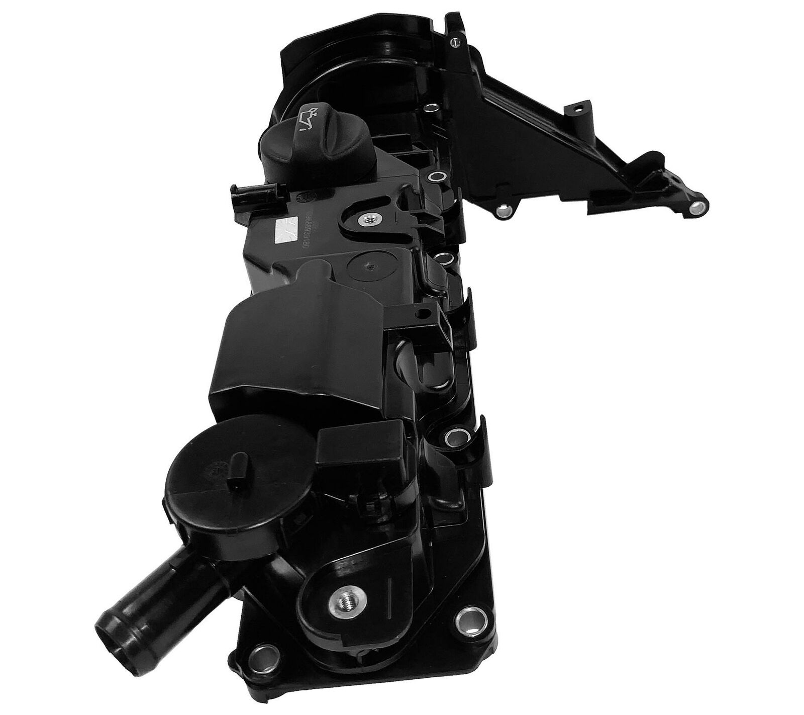 D2P Multijet Engine Cylinder Head Valve Cover | Compatible With 11-16 Fiat Scudo Bus 1.6 D, 14-24 Citroen Berlingo 1.6 Bluehdi, 14-24 Citroen C3 2 1.6 | 9688939180 - Image 2