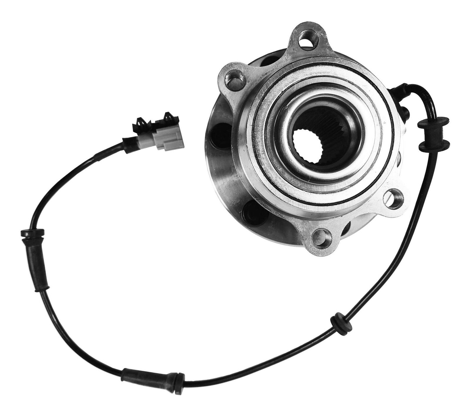 Front Hub Wheel Bearing Kit Inc ABS Sensor For Nissan Pathfinder R51 - Image 3