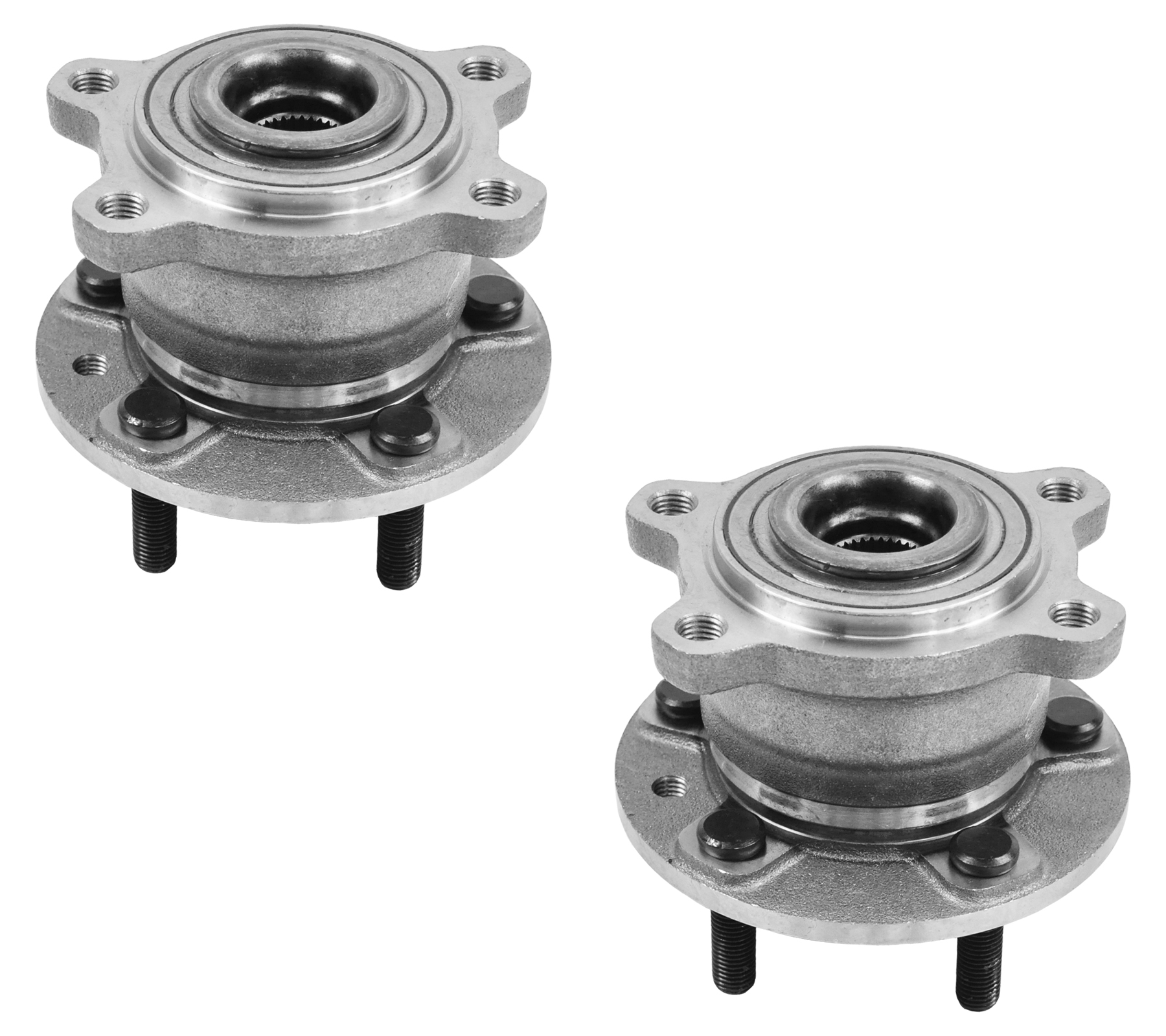 Rear Hub Wheel Bearing Kits Pair For Ford Kuga Mk1 2.0 2.5 4X4 2008-2012