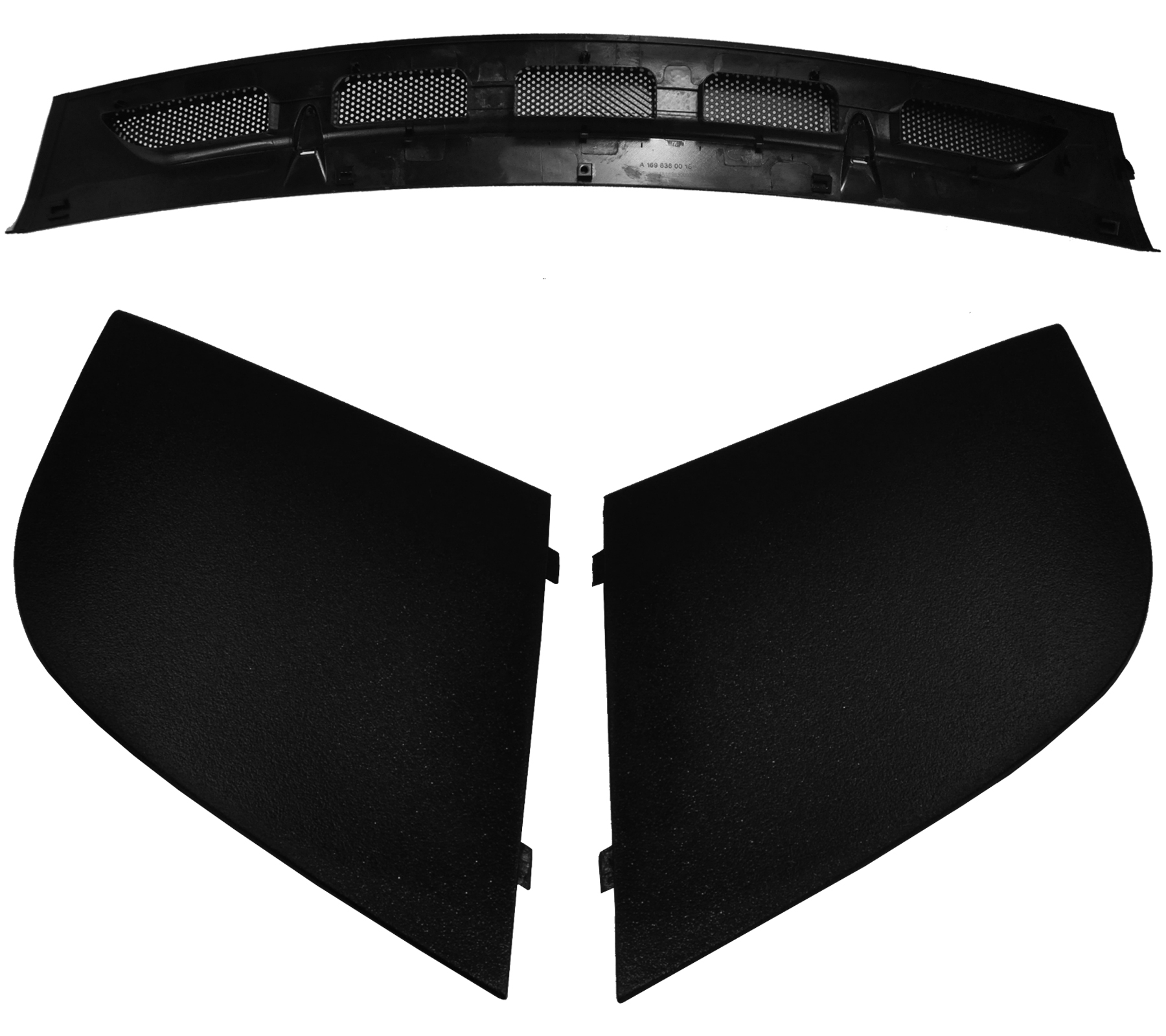 A1698300275 Front Windshield Water Drain Cover Set Replacement For Mercedes Benz Mb B Class W245