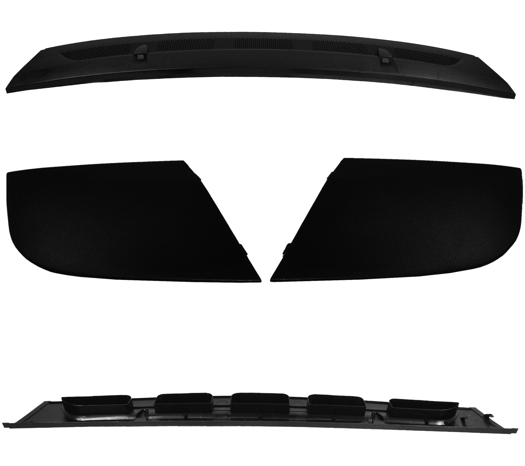 A1698300275 Front Windshield Water Drain Cover Set Replacement For Mercedes Benz Mb B Class W245 - Image 8