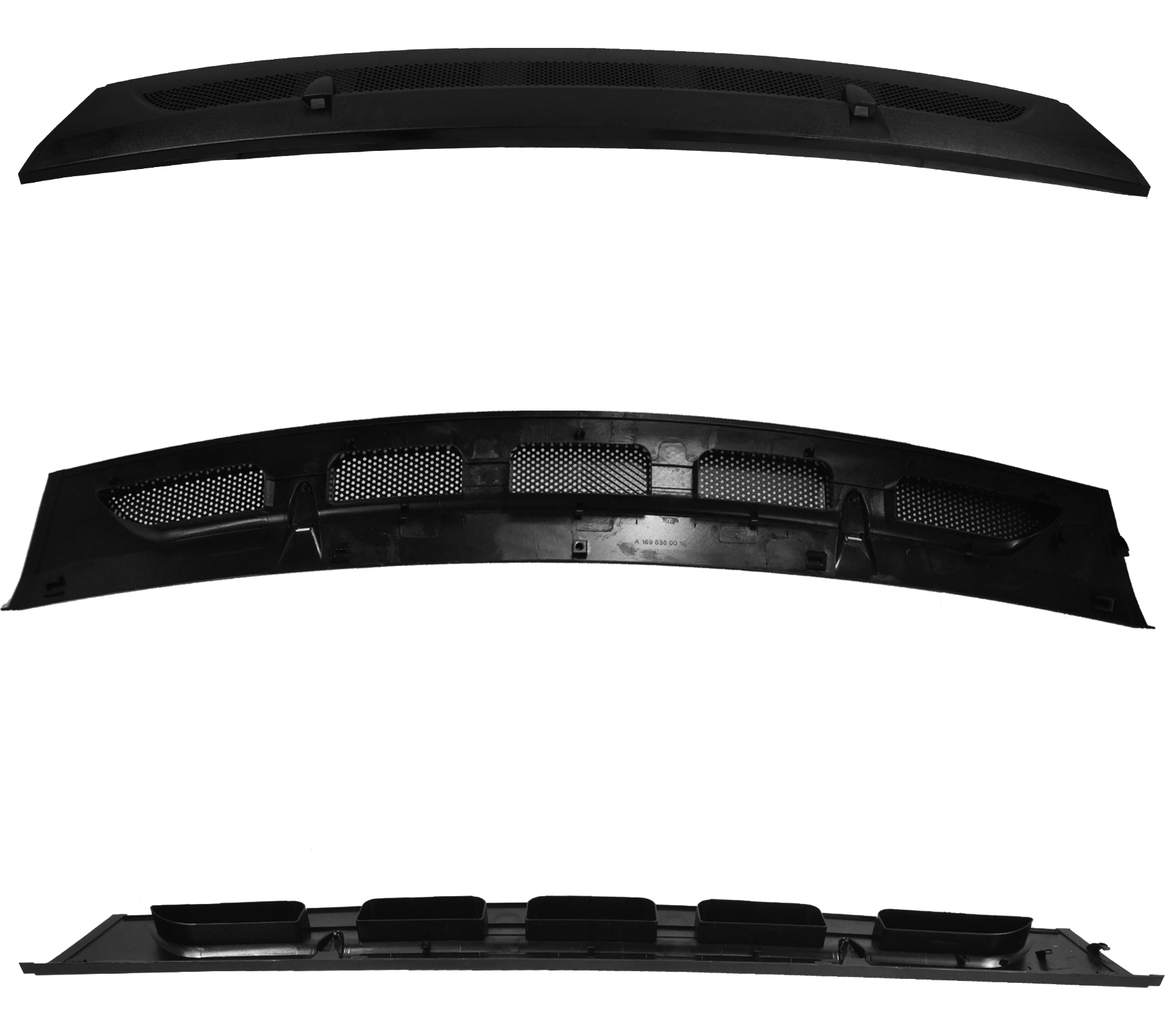 A1698300275 Front Windshield Water Drain Cover Set Replacement For Mercedes Benz Mb B Class W245 - Image 2