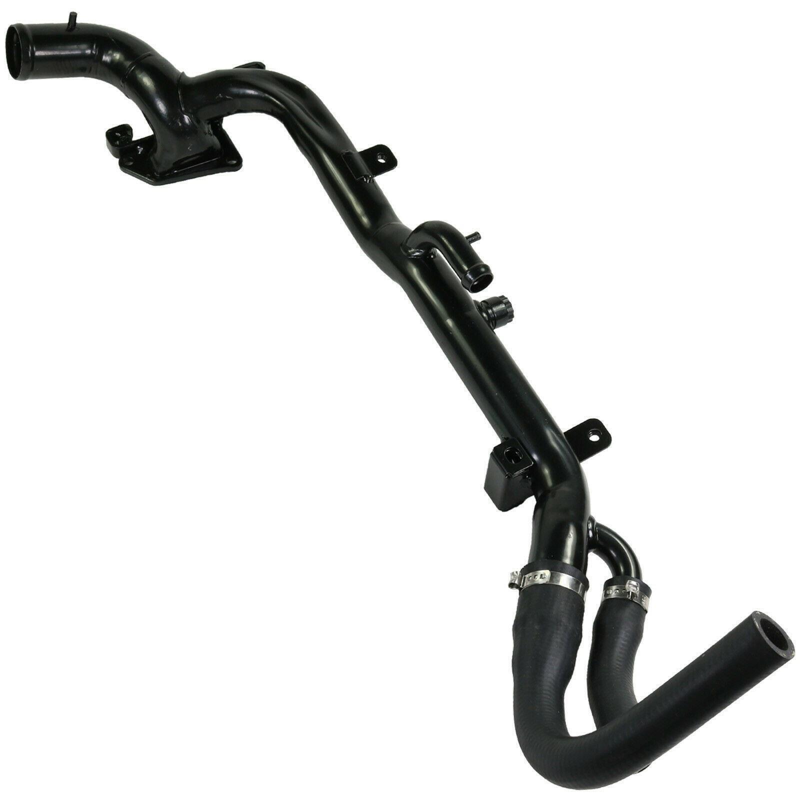 D2P Coolant Water Pipe Replacement Front Compatible With 2004 - 2010 Vauxhall / Opel Astra H 1.9 Cdti L48 Replaces 1338289