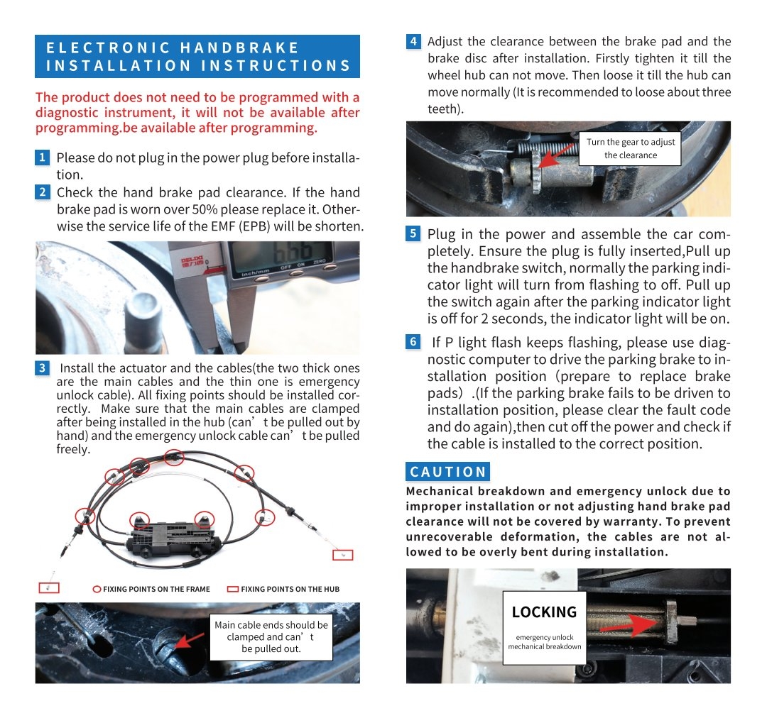 LR072318 Parking Brake Actuator Module EPB Replacement For Land Rover Discovery 4 Sport 2009-2016 - Image 5