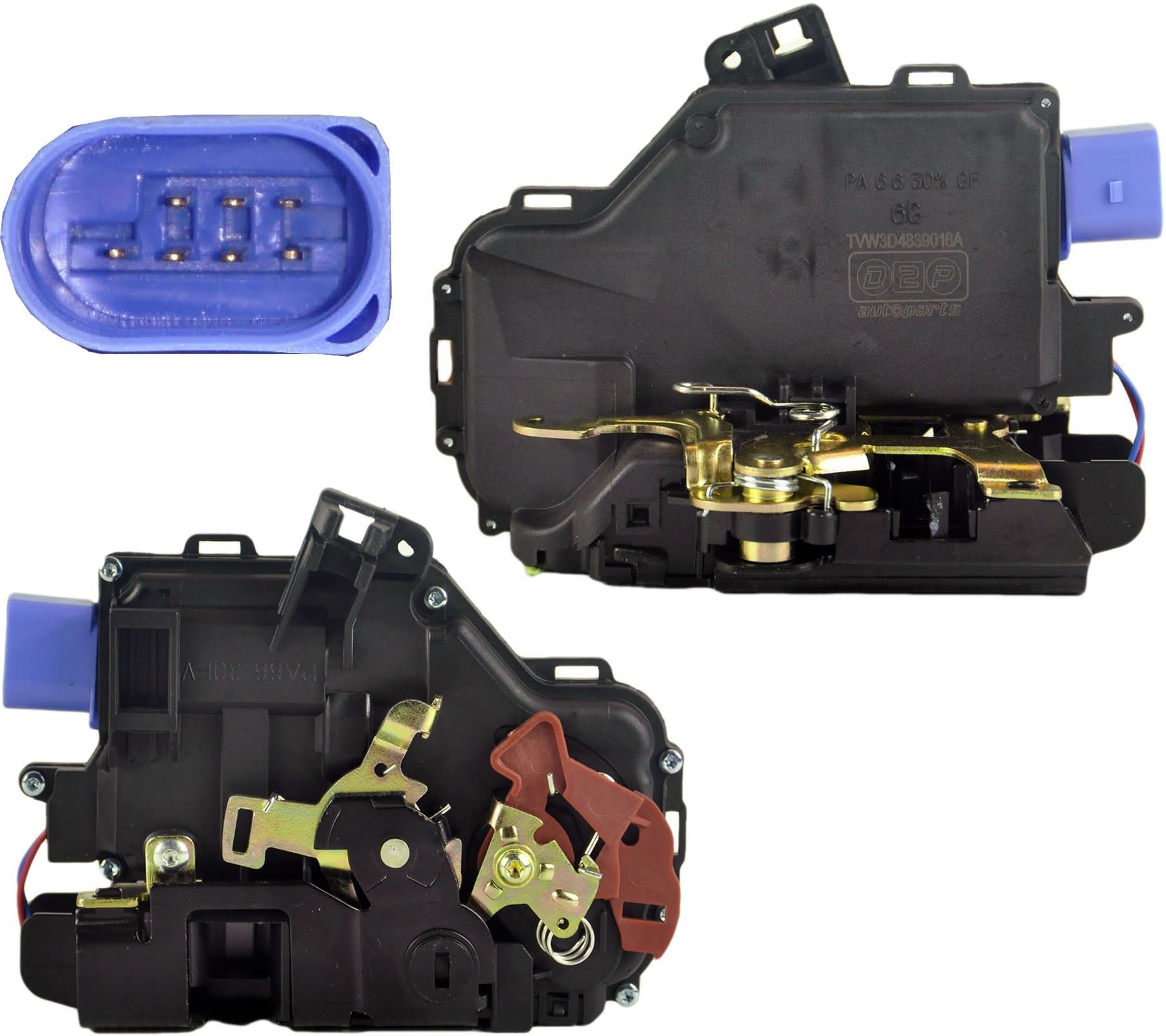 3D4839016A Rear Right Door Lock Actuator Replacement For VW Golf, Touareg, Altea, Octavia - Image 3