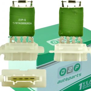 Heater Blower Motor Fan Resistor Replacement for A3 Q3 Altea Leon Octavia Beetle Caddy Golf 1K0959263A