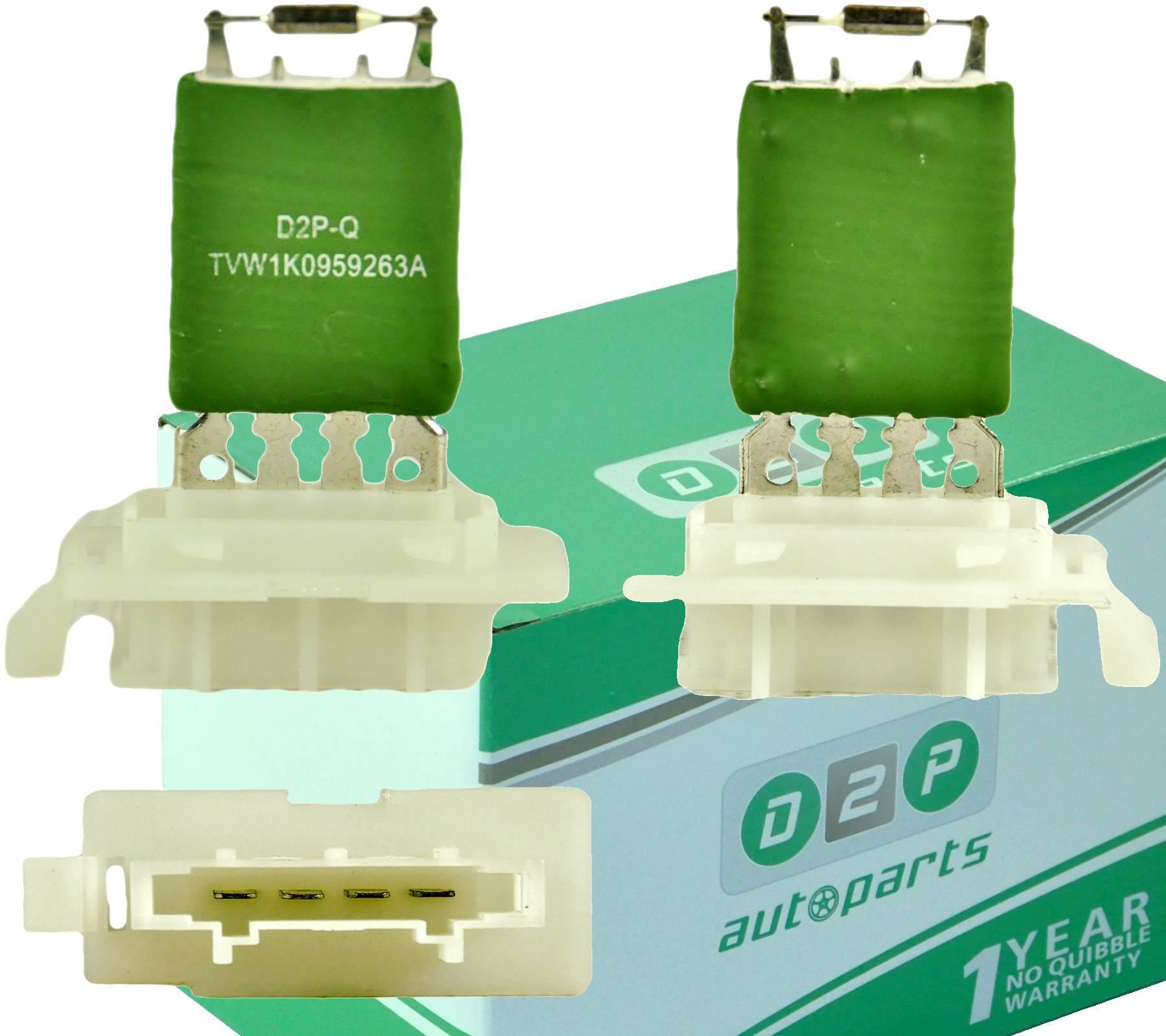 Heater Blower Motor Fan Resistor Replacement for A3 Q3 Altea Leon Octavia Beetle Caddy Golf 1K0959263A