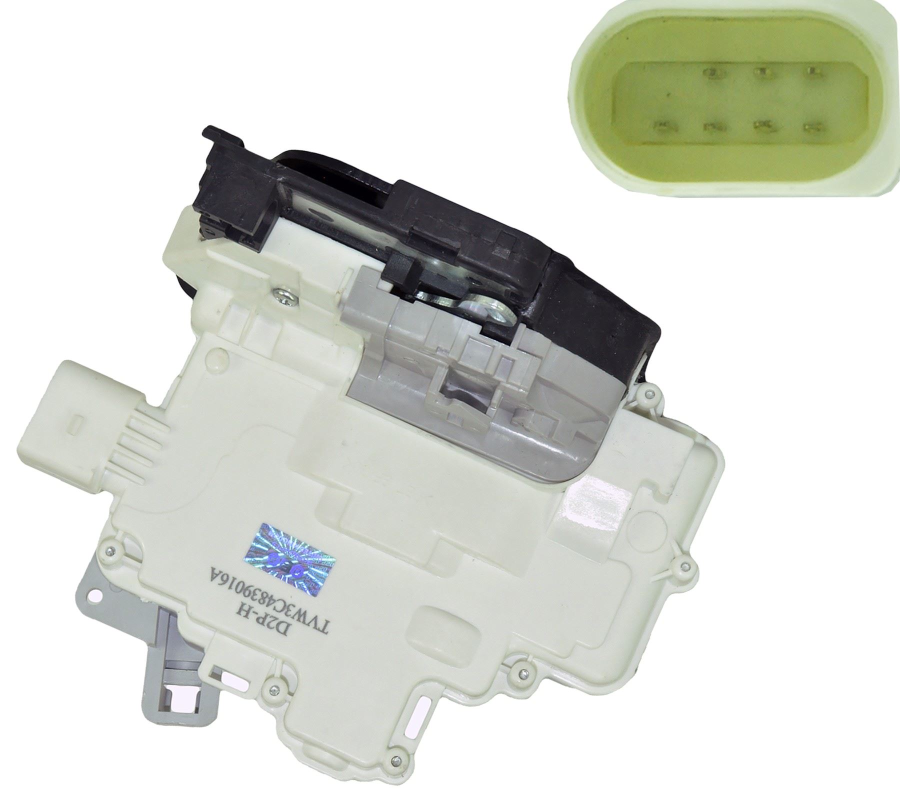 3C4839016A Rear Right Door Lock Mechanism Replacement For VW Ibiza Mk5, Superb Mk2 - Image 5