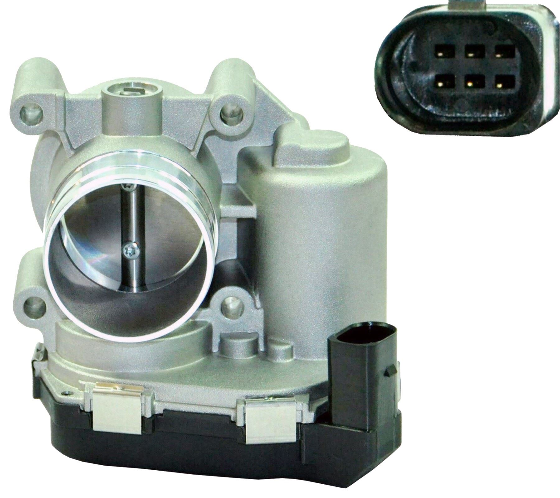 03D133062E Throttle Body Replacement For Seat Ibiza V Toledo Iv Skoda Fabia Vw Polo 6r 1.2 - Image 2