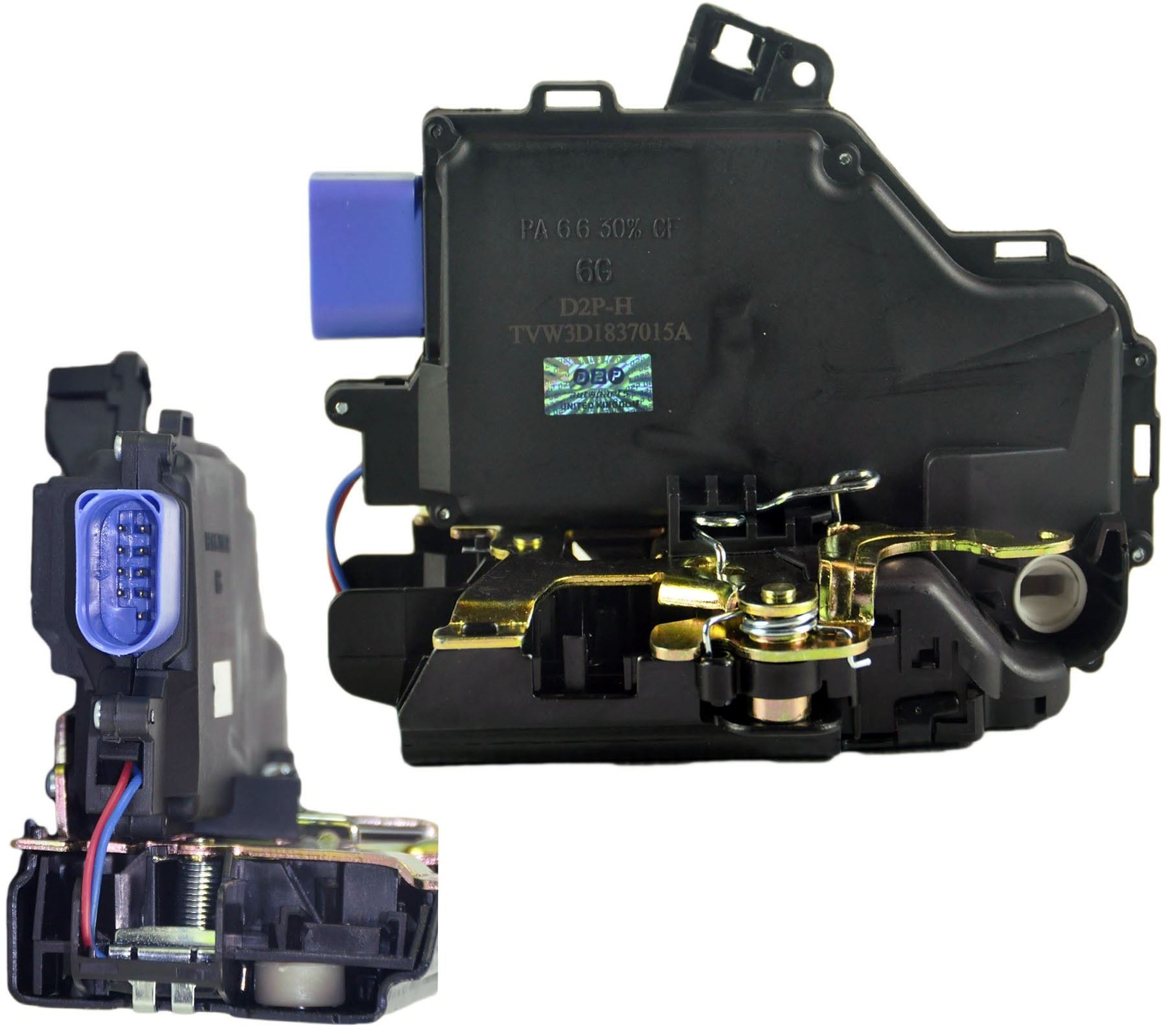 3D1837015A Front Left Passenger Side Door Lock Mechanism Replacement For VW Golf, Altea, Octavia - Image 3