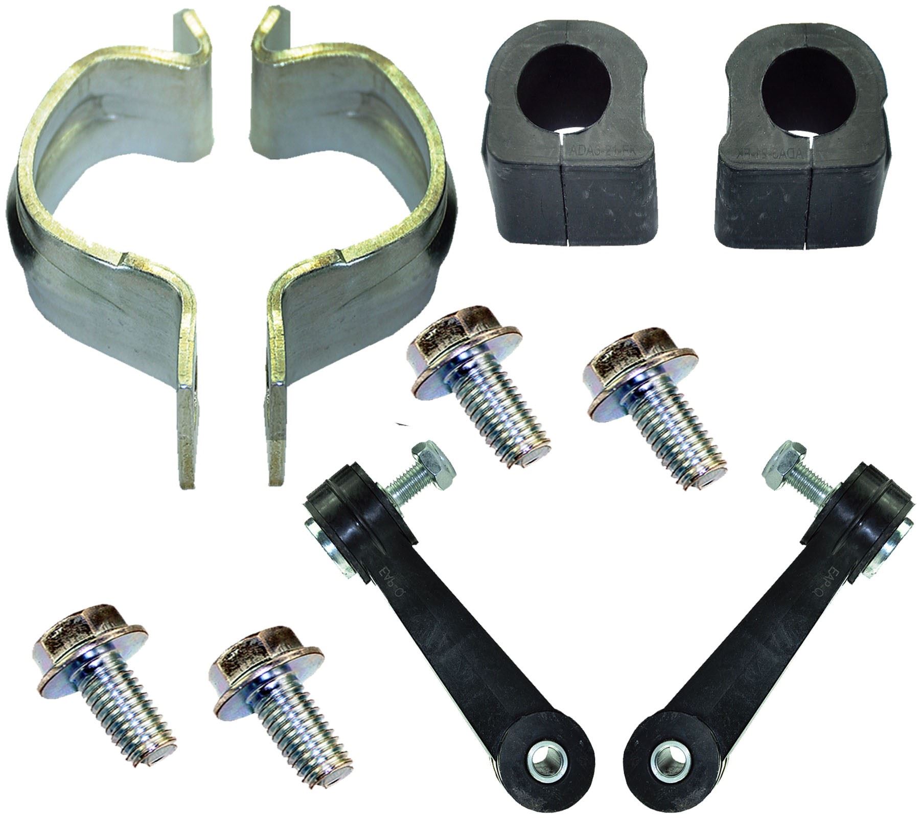 1J0411315J Front Anti Roll Bar Bushes & Drop Links Kit Replacement For A3 Tt, Seat Leon, Toledo Mk2 - Image 6