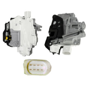 Pair Front Left Door Lock Actuator Mechanism for Audi: A3, A4, A6, A6 Allroad, A8, Seat: Exeo