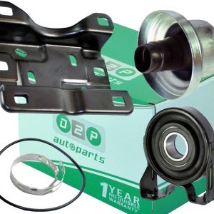 7L6521102Q Propshaft Center Bearing, Coupling Boot Plate Kit Replacement For Audi Q7 VW Touareg