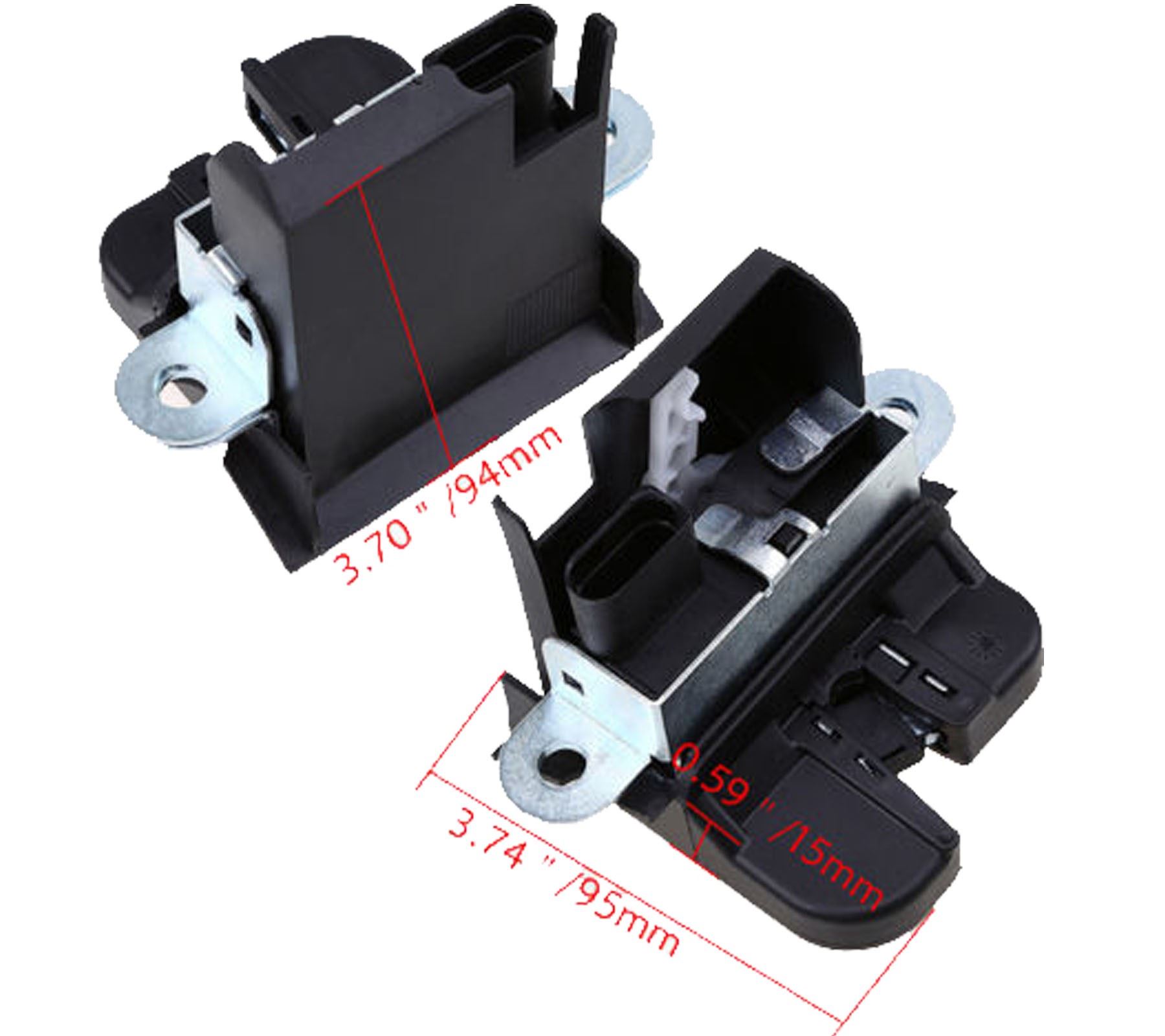 5M0827505E Tailgate Boot Lock Latch Actuator Replacement For VW Polo 6r Jetta Golf Mk5 Mk6 Passat - Image 8