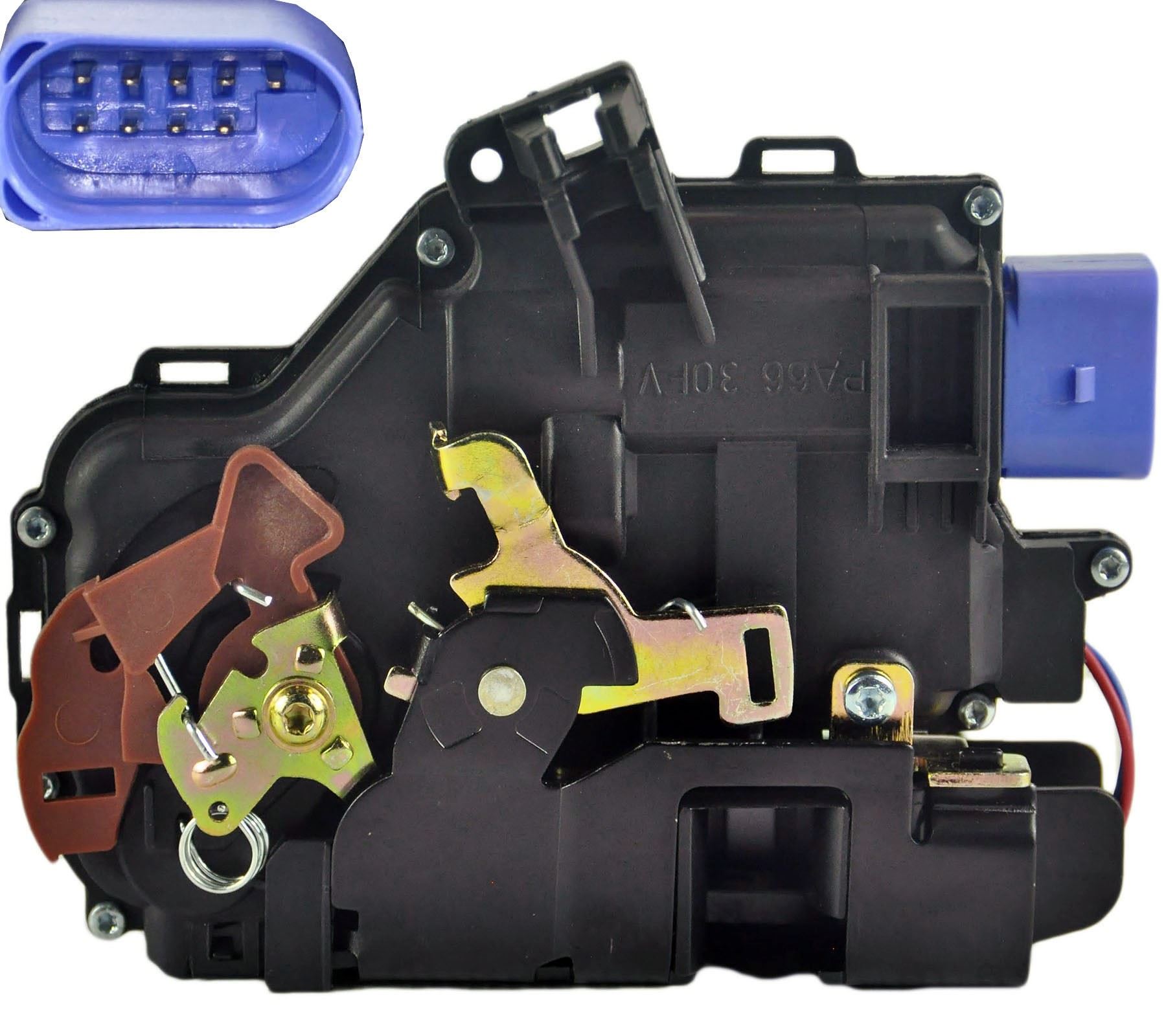 3D1837015A Front Left Passenger Side Door Lock Mechanism Replacement For VW Golf, Altea, Octavia - Image 8