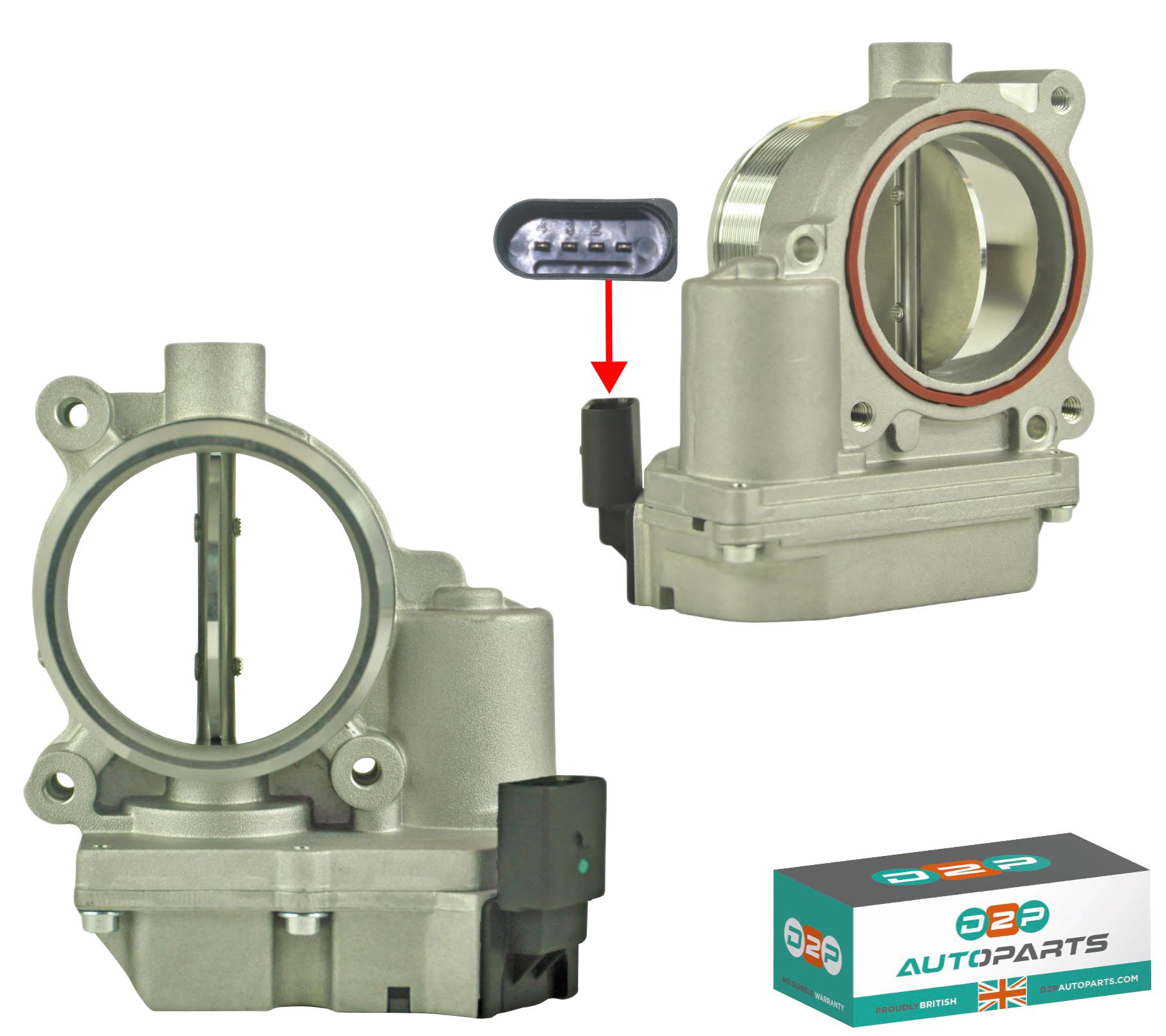 4E0145950C Throttle Body Replacement For Audi A4 B8, A5 8T3, A6 C6, A8 Q5, Q7 3.0, Phaeton, Touareg 3.0 V6