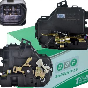 Rear Right Driver Side Central Door Lock Actuator Mechanism Replacement For VW Polo (9n) 01>09