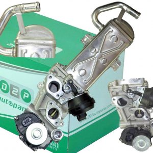 D2P Egr Valve & Cooler Compatible With 04-13 Skoda Octavia 1.6, 11-17 VW Beetle 1.6/2.0 TDI, 03-12 Audi A3 1.6 2.0 TDI quattro | 03L131512CF
