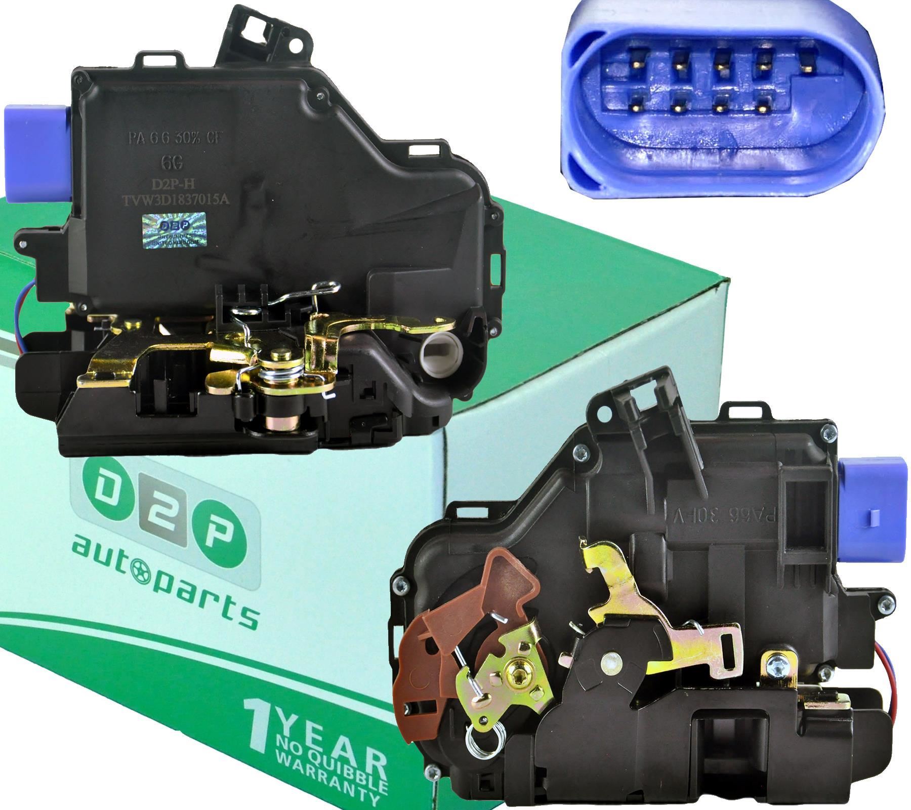 3D1837015A Front Left Passenger Side Door Lock Mechanism Replacement For VW Golf, Altea, Octavia