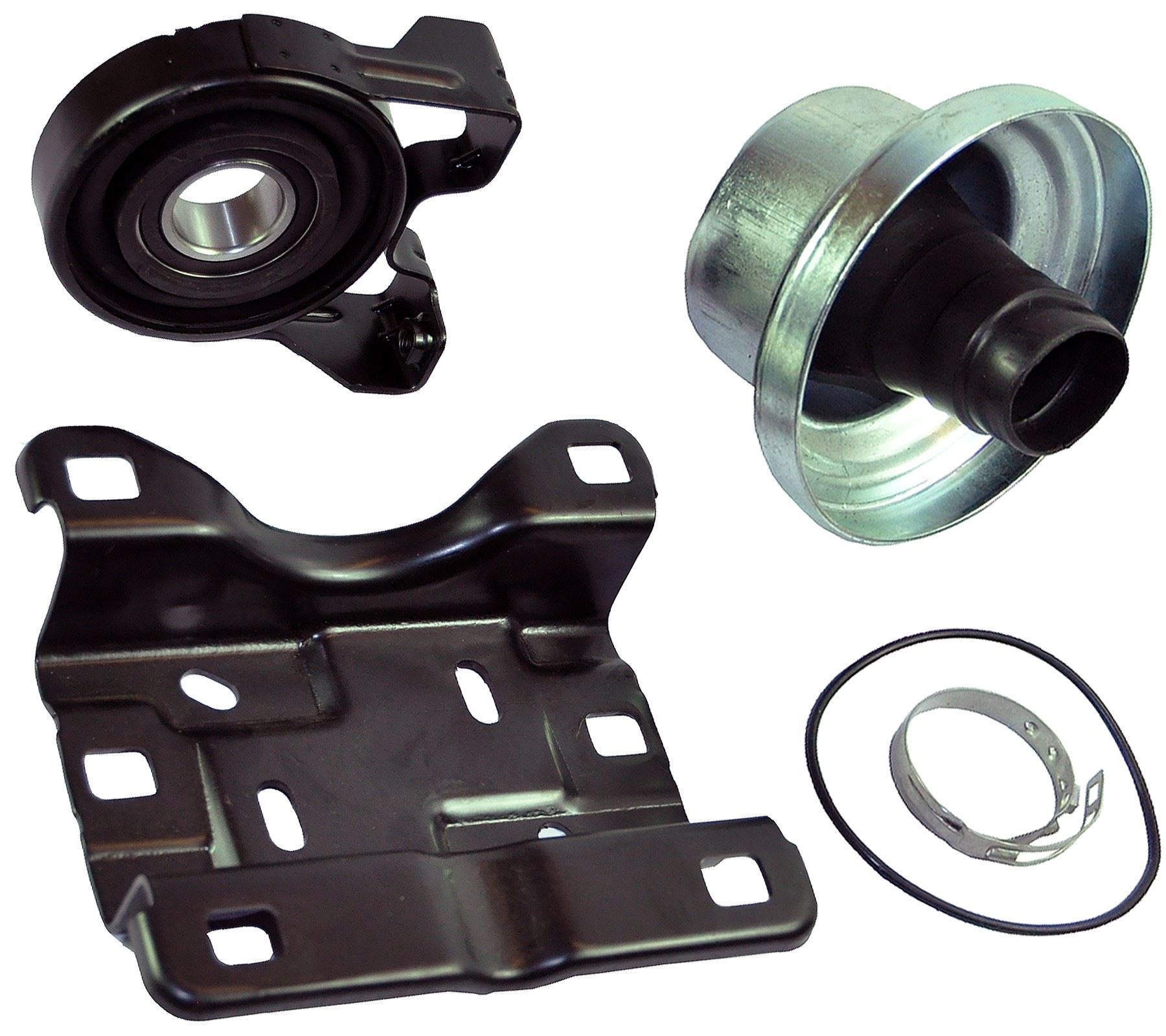 7L6521102Q Propshaft Center Bearing, Coupling Boot Plate Kit Replacement For Audi Q7 VW Touareg - Image 8