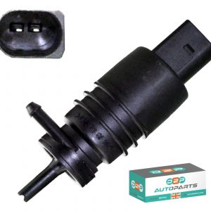Single Outlet Washer Pump For Audi/Bmw/Mercedes/Seat/Skoda/Smart/Vw