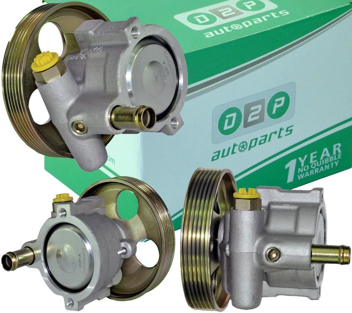 D2P Power Steering Pump Compatible With 2001 - 2014 Vauxhall Vivaro E7, Nissan Interstar X70 Replaces 8200024778