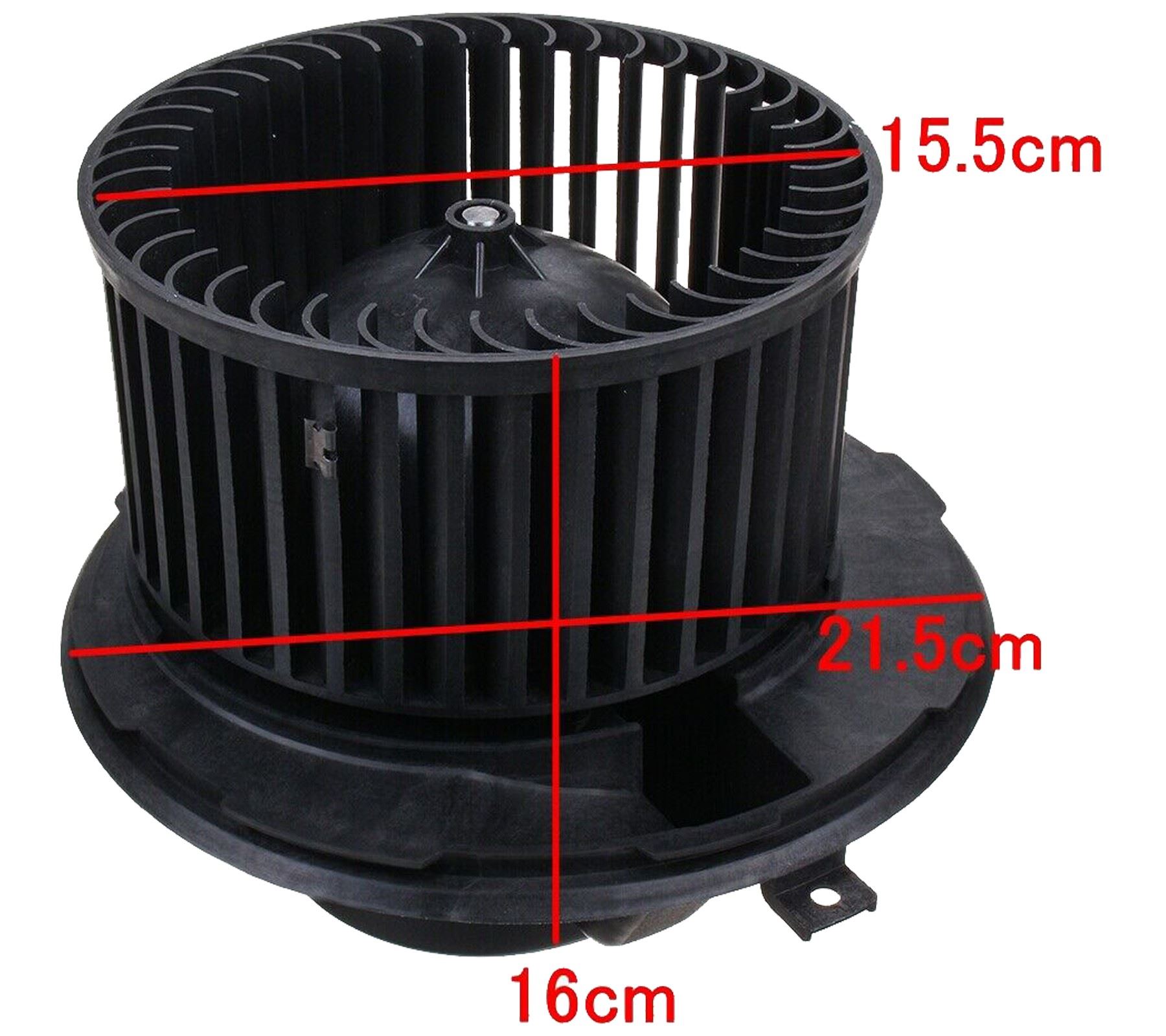 D2P Front Heater Blower Motor Fan Replacement | Compatible With 11-18 Audi Q3 8UB/8UG, 03-12 Audi A3 8P1 | 1K2819015 - Image 9