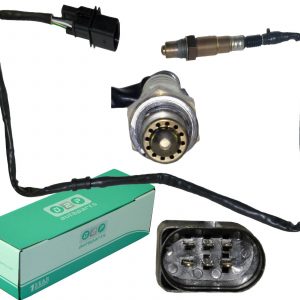 D2P Front Lambda Oxygen O2 Sensor 5 Wire Replacement | Compatible With 01-08 Mercedes-Benz C-Class CL203, 03-12 Bmw 1 Series E87 120i, 96-03 Audi A3 8L1 1.8 T | 021906262B