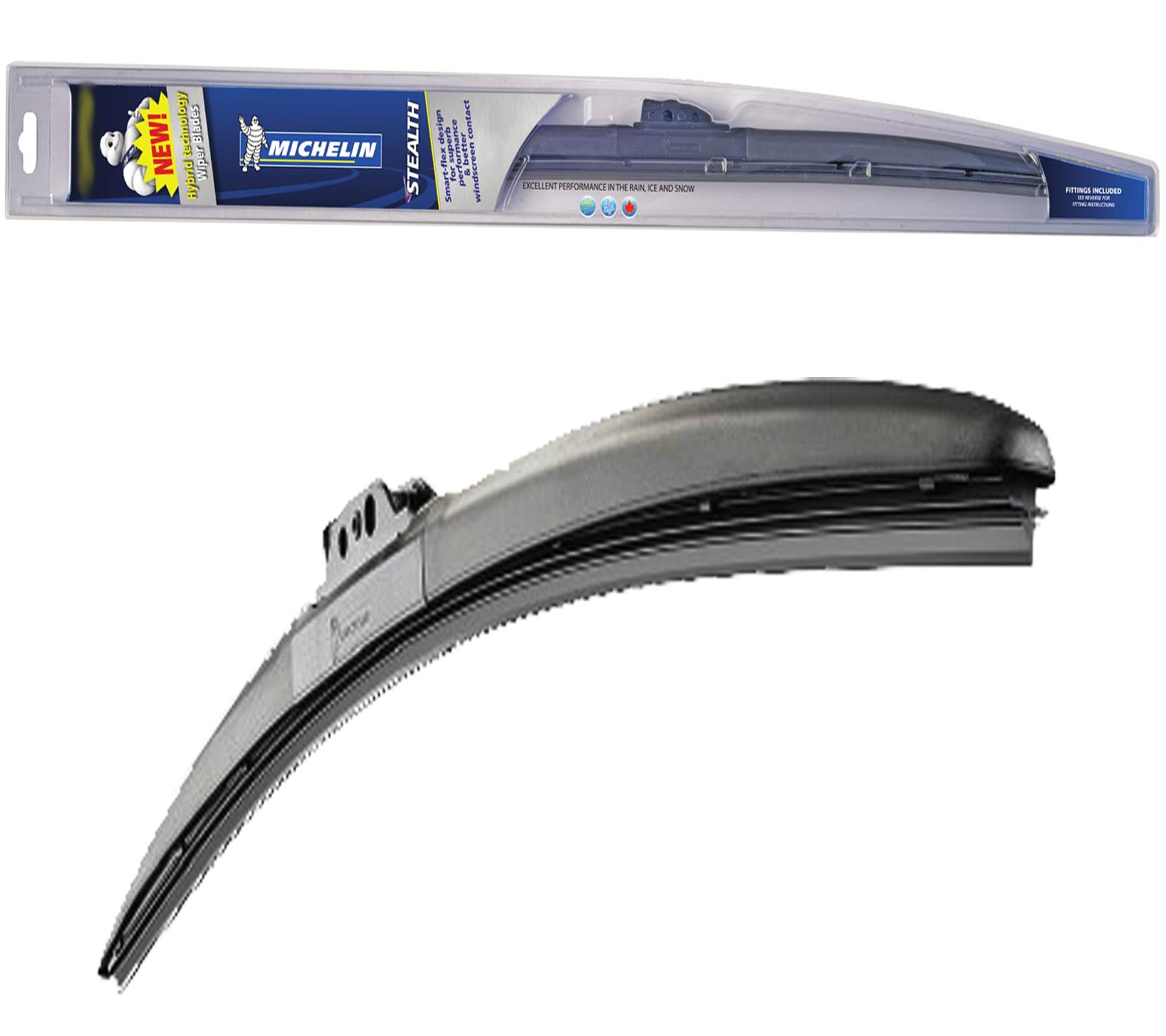 Genuine Michelin Stealth Hybrid Front Wiper Blades Set 430mm/17" + 430mm/17" - Image 6