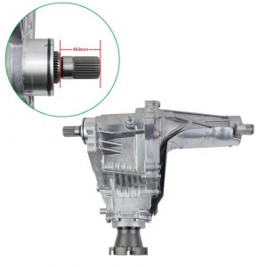 D2P 48.8mm Transfer Box Assembly 6 Speed Transmission Replacement With 2010 - 2015 For Vauxhall / Opel Antara 2.2l, Chevrolet Captiva,  Replaces 23247713